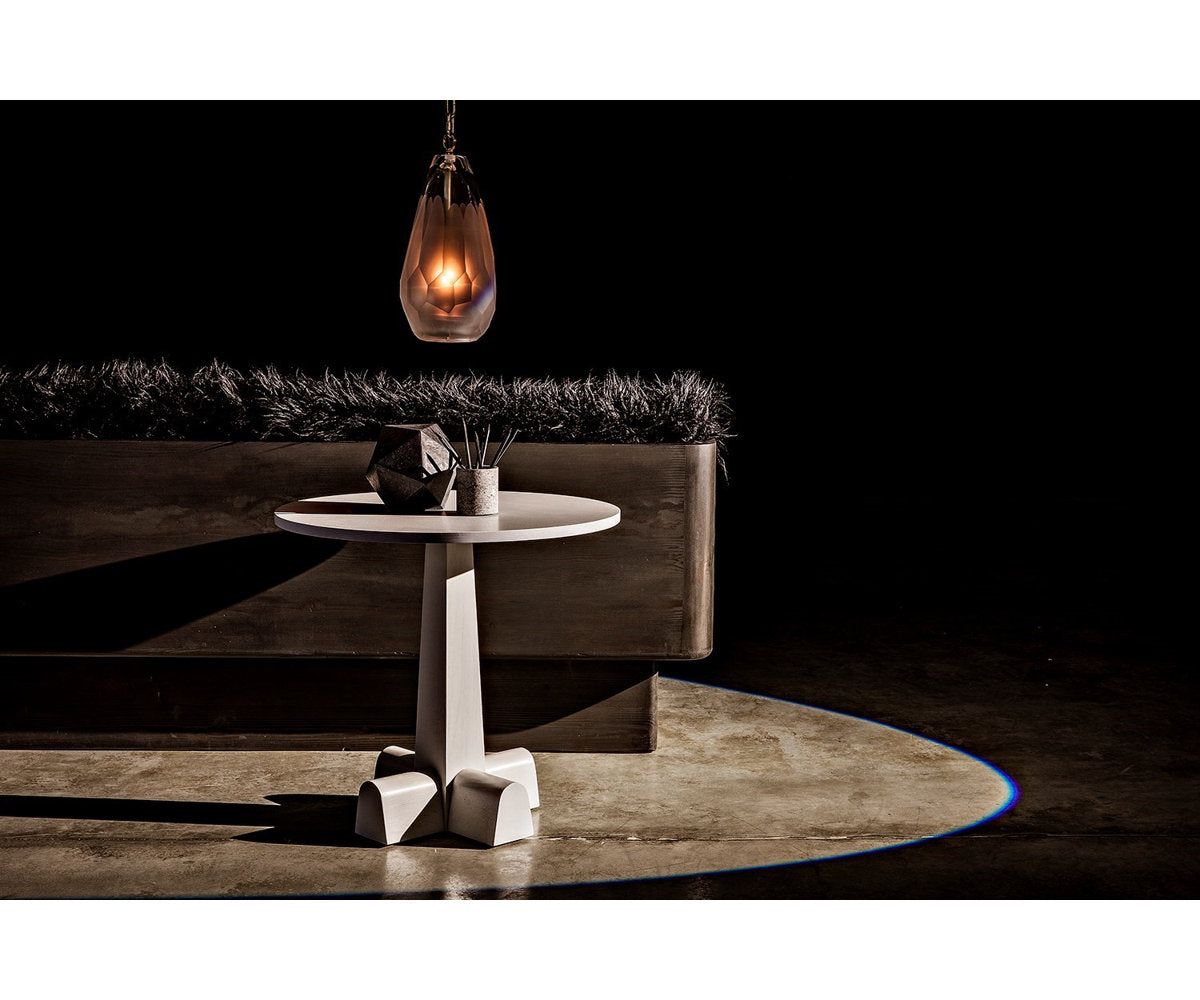 Camellia Solid Wood End Table