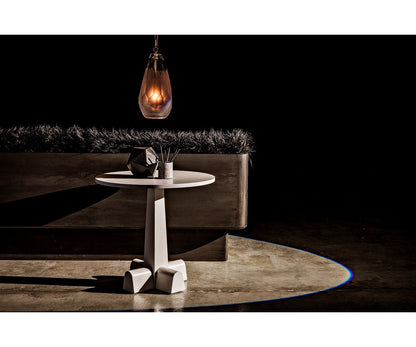 Camellia Solid Wood End Table