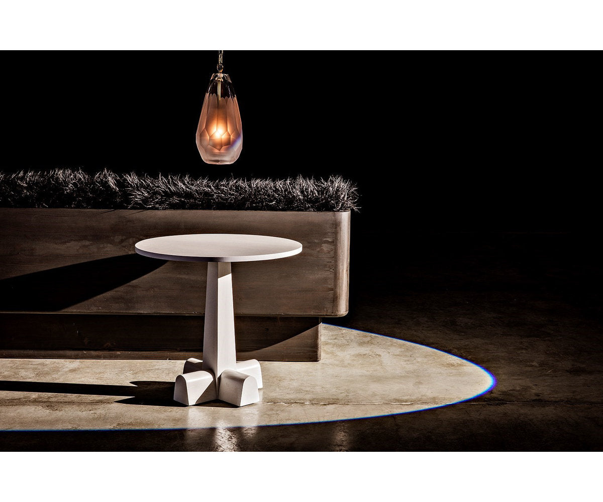 Camellia Solid Wood End Table