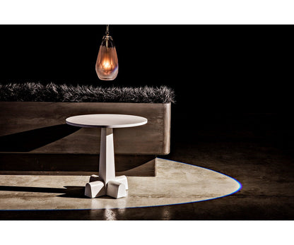 Camellia Solid Wood End Table