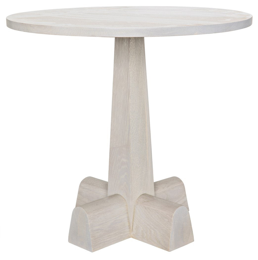 Camellia Solid Wood End Table