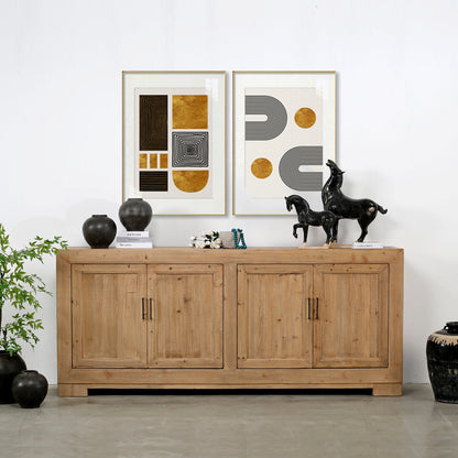 Capri 101'' W Solid Wood Sideboard