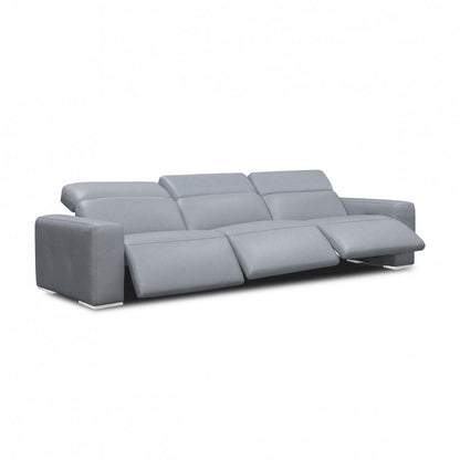 Eleanor Rigby Capri 97 Wide Genuine Leather Reclining Sofa Chaise