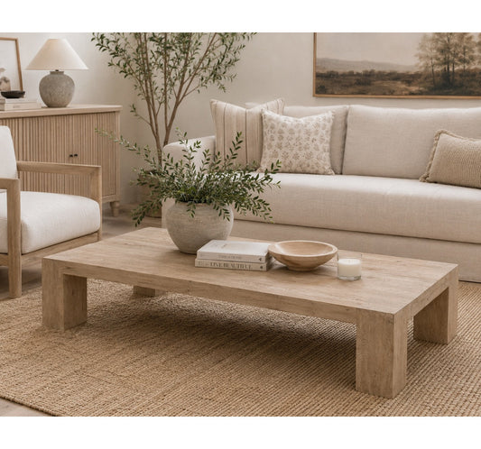 Capri Solid Wood Coffee Table