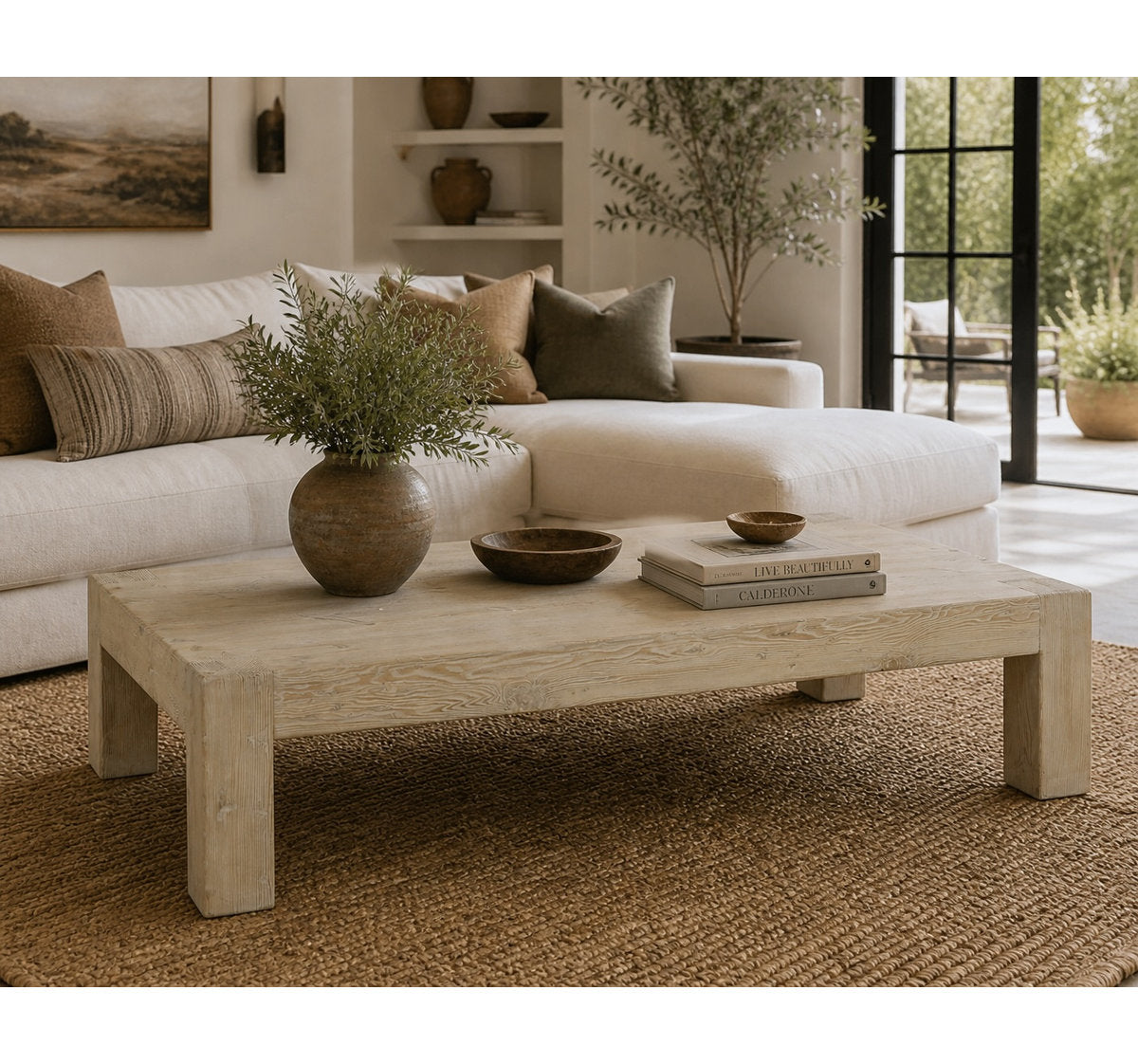 Capri Solid Wood Coffee Table