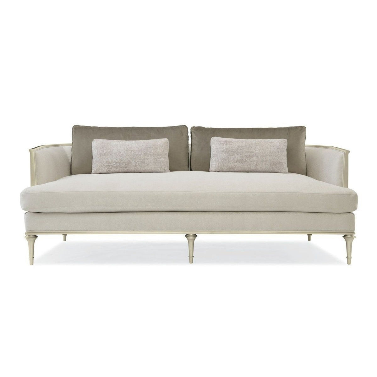 Caracole Upholstery Quit Your Metal-ing Sofa