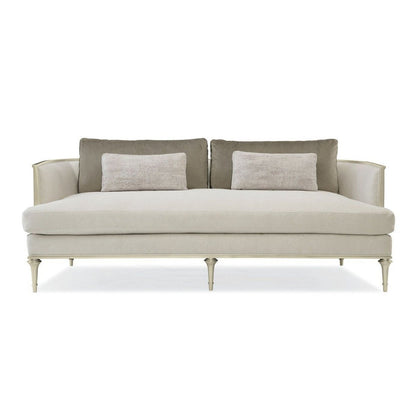 Caracole Upholstery Quit Your Metal-ing Sofa