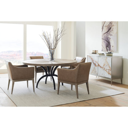 Caracole Classic Upholstered Arm Chair