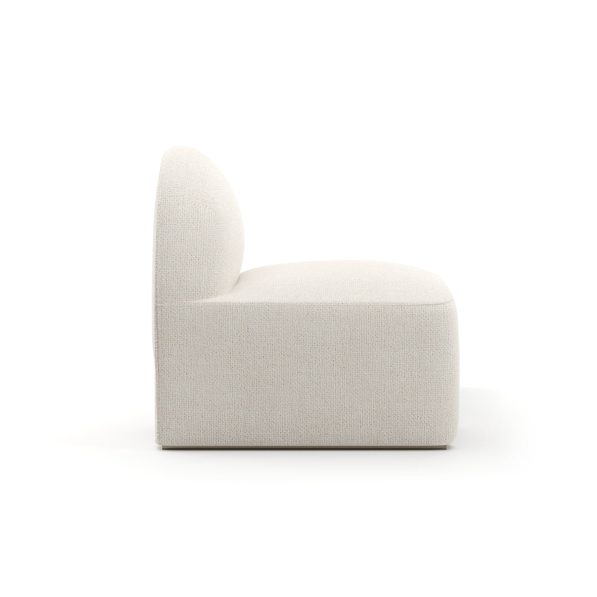 Caracole Linen Chaise Lounge