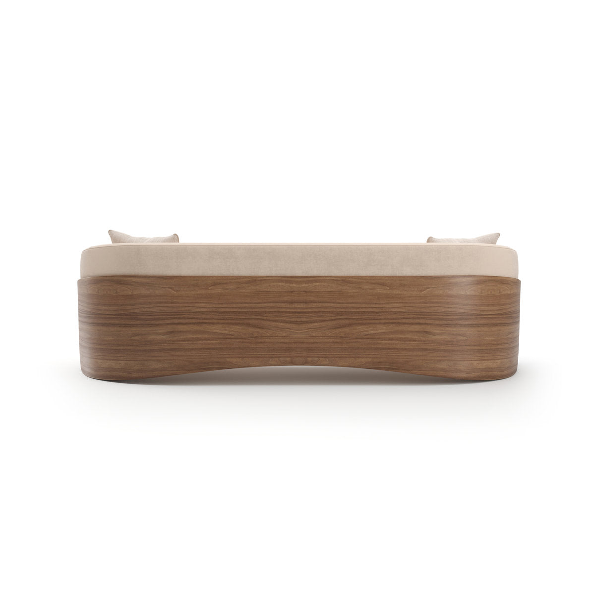 Caracole Fleur Wood Back Sofa