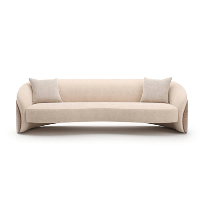 Caracole Fleur Wood Back Sofa