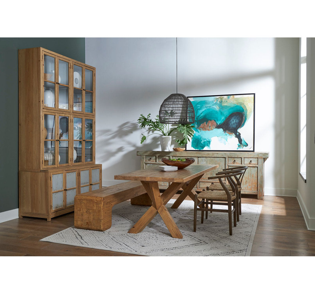 Carden Solid Wood Display Stand