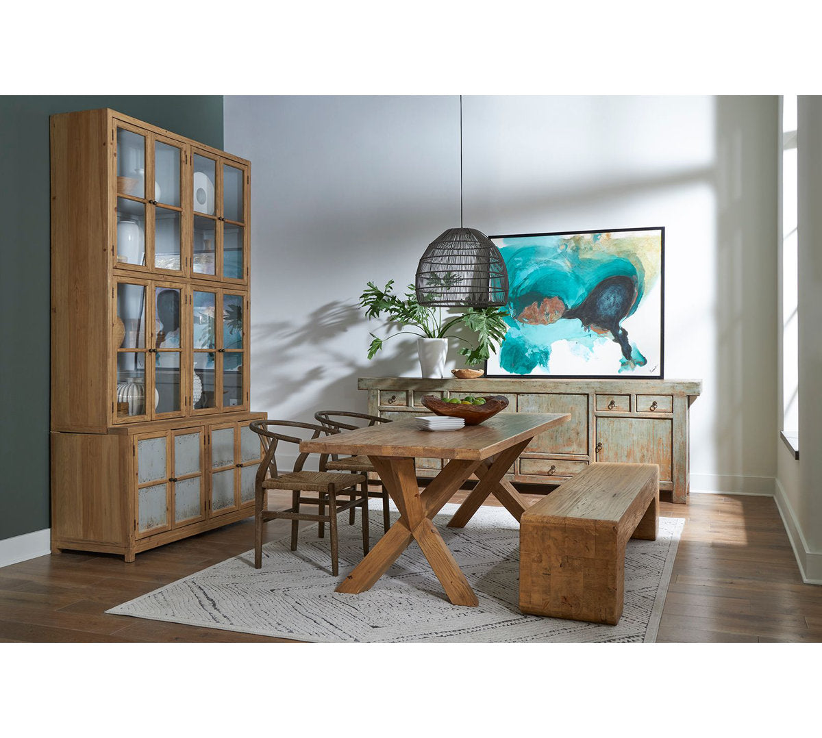 Carden Solid Wood Display Stand