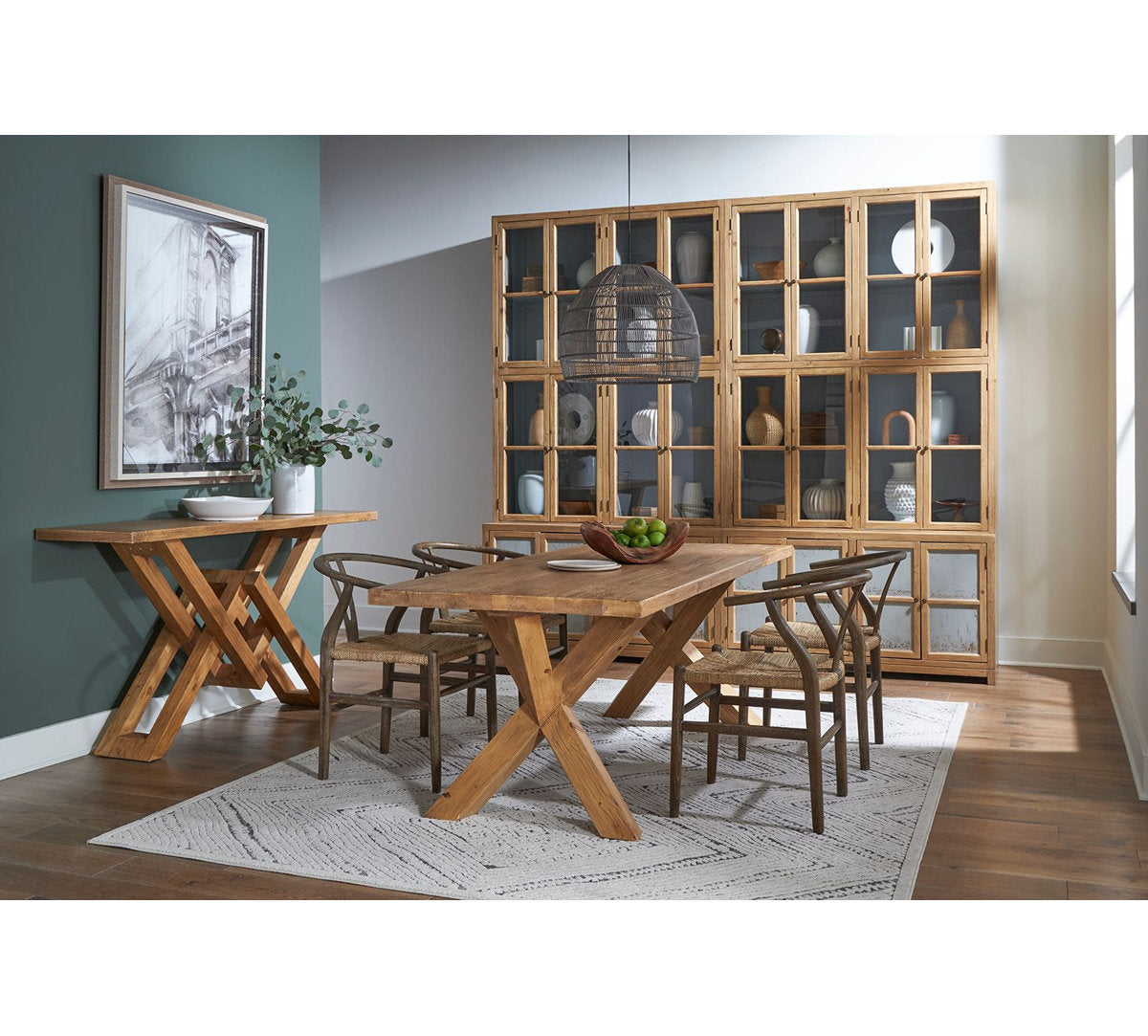 Carden Solid Wood Display Stand