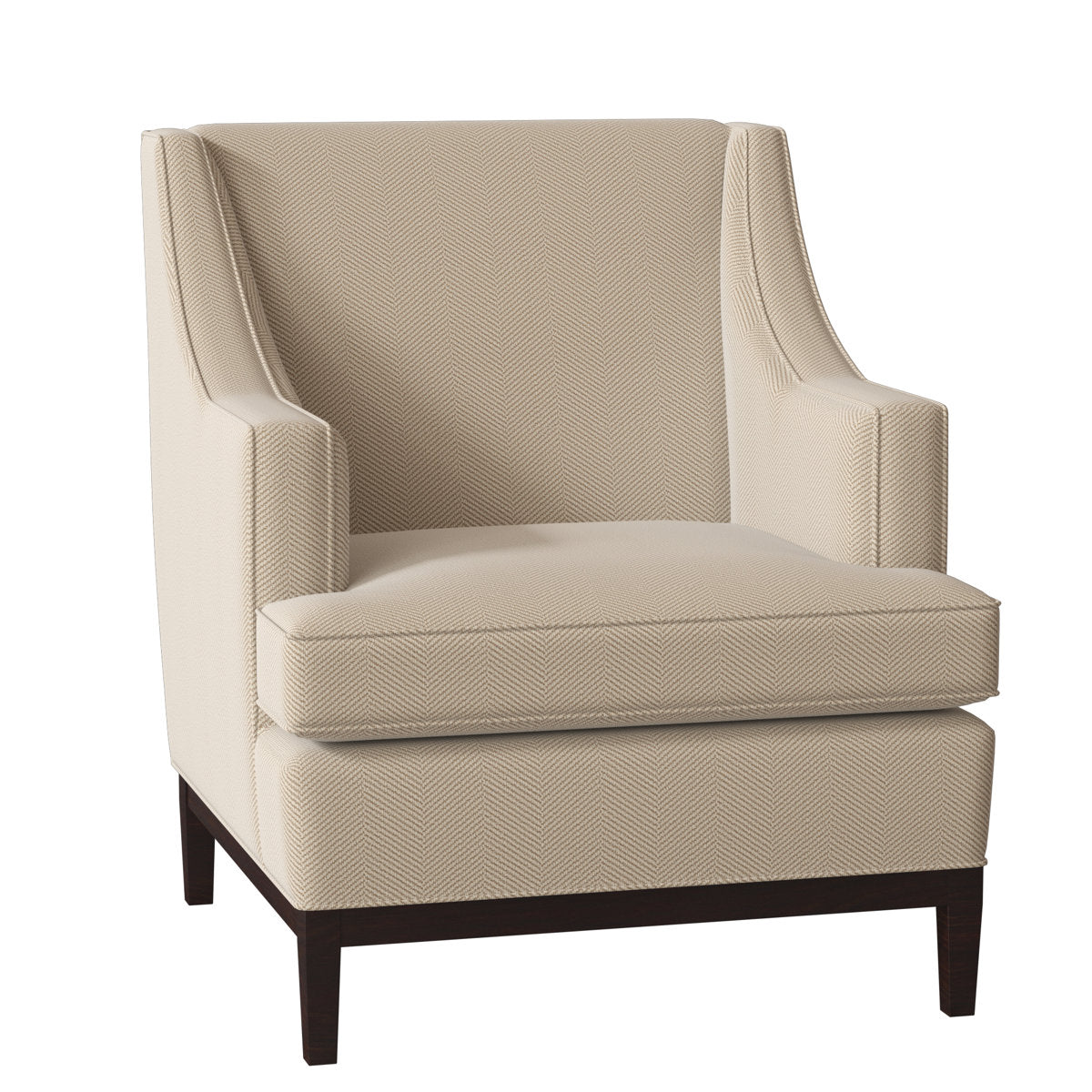Cardiff Armchair Chair with Ottoman