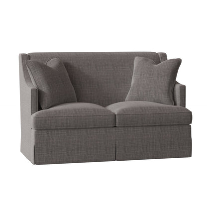 Duralee Cardiff 60 Recessed Arm Loveseat