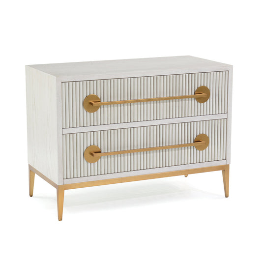 Carlyle 2 - Drawer Solid Wood Nightstand