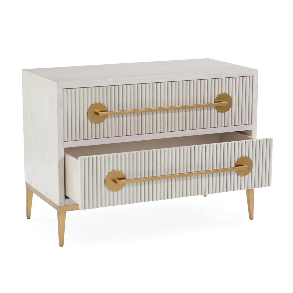 Carlyle 2 - Drawer Solid Wood Nightstand