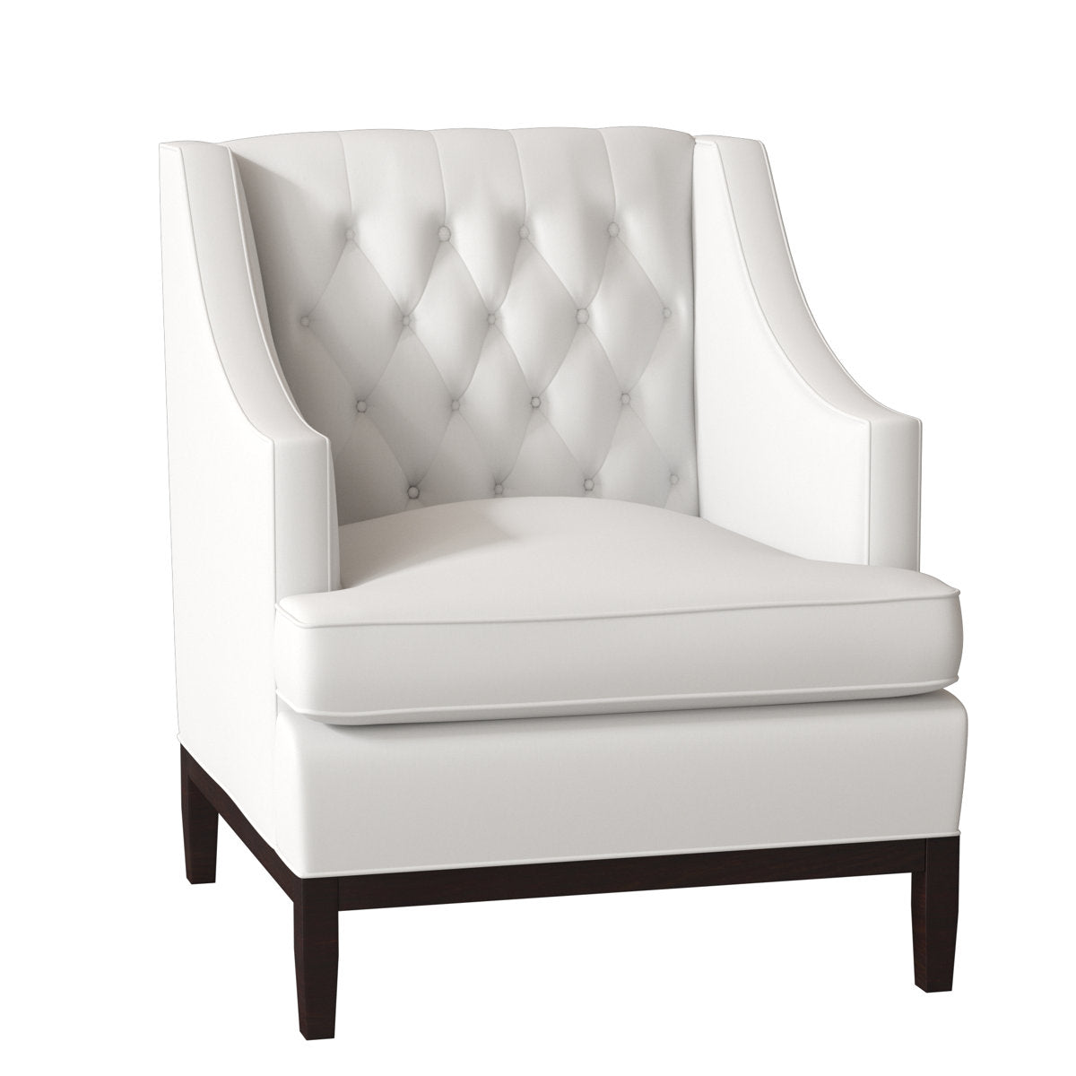 Duralee Carmel 32 Wide Tufted Down Cushion Armchair