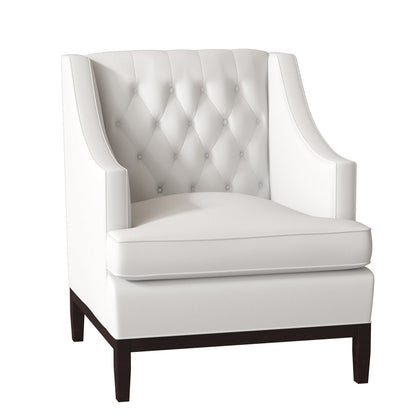 Duralee Carmel 32 Wide Tufted Down Cushion Armchair