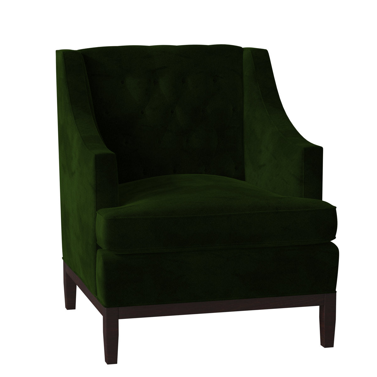 Duralee Carmel 32 Wide Tufted Down Cushion Armchair