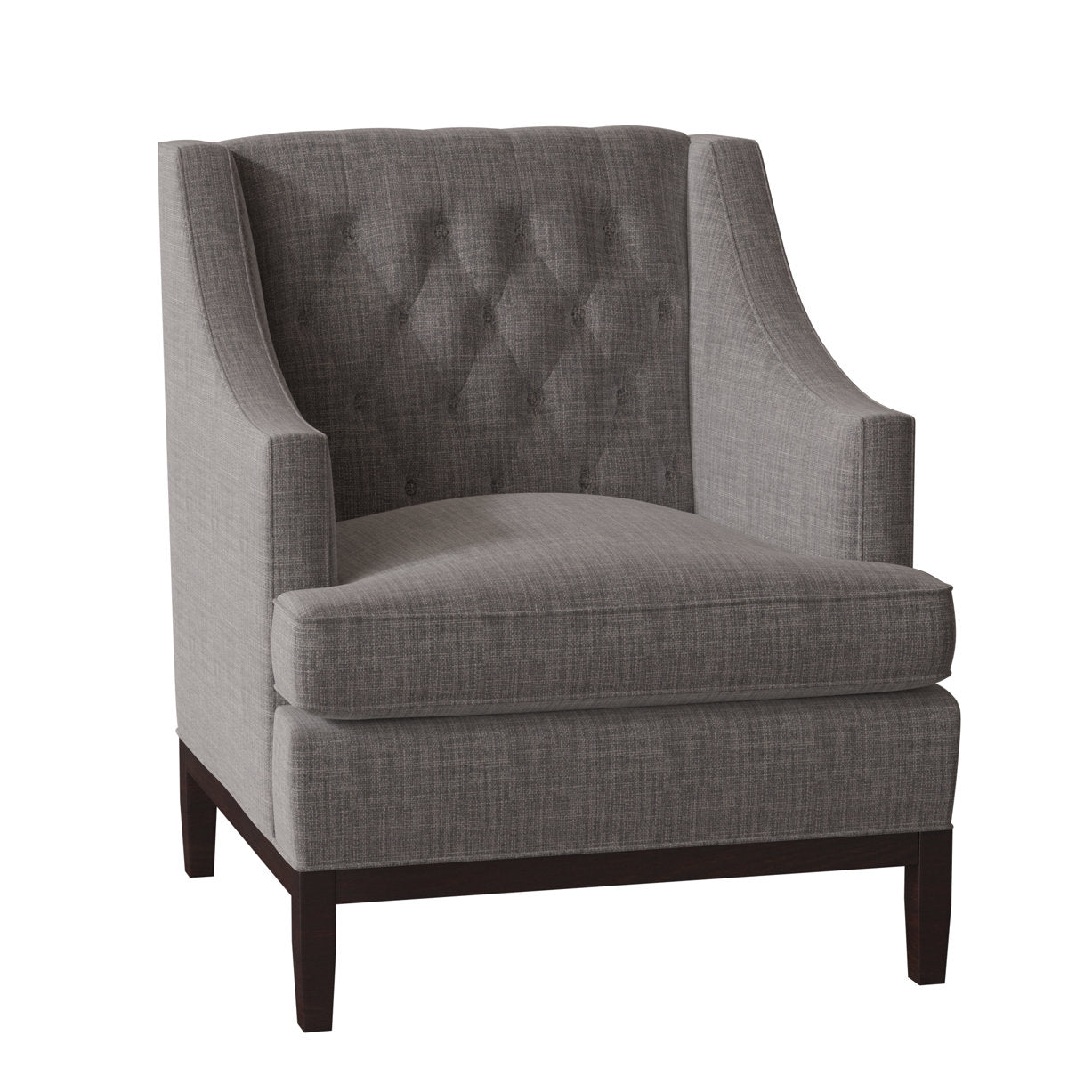 Duralee Carmel 32 Wide Tufted Down Cushion Armchair
