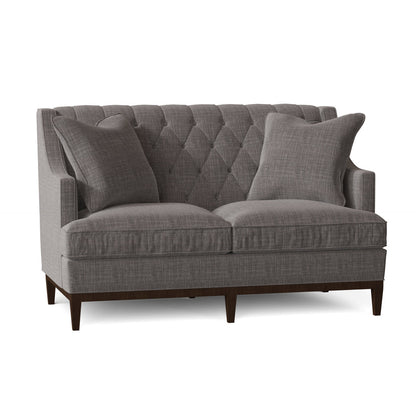 Duralee Carmel 60 Recessed Arm Loveseat