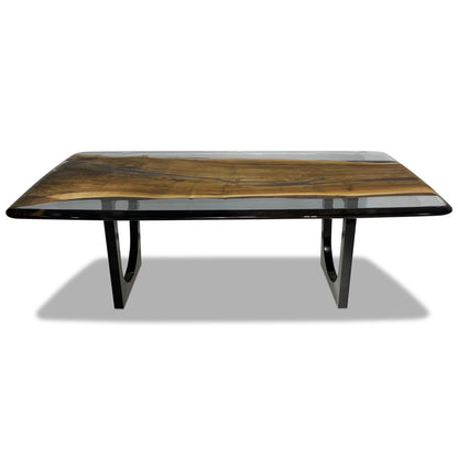 Carna Walnut Wood Dining Table