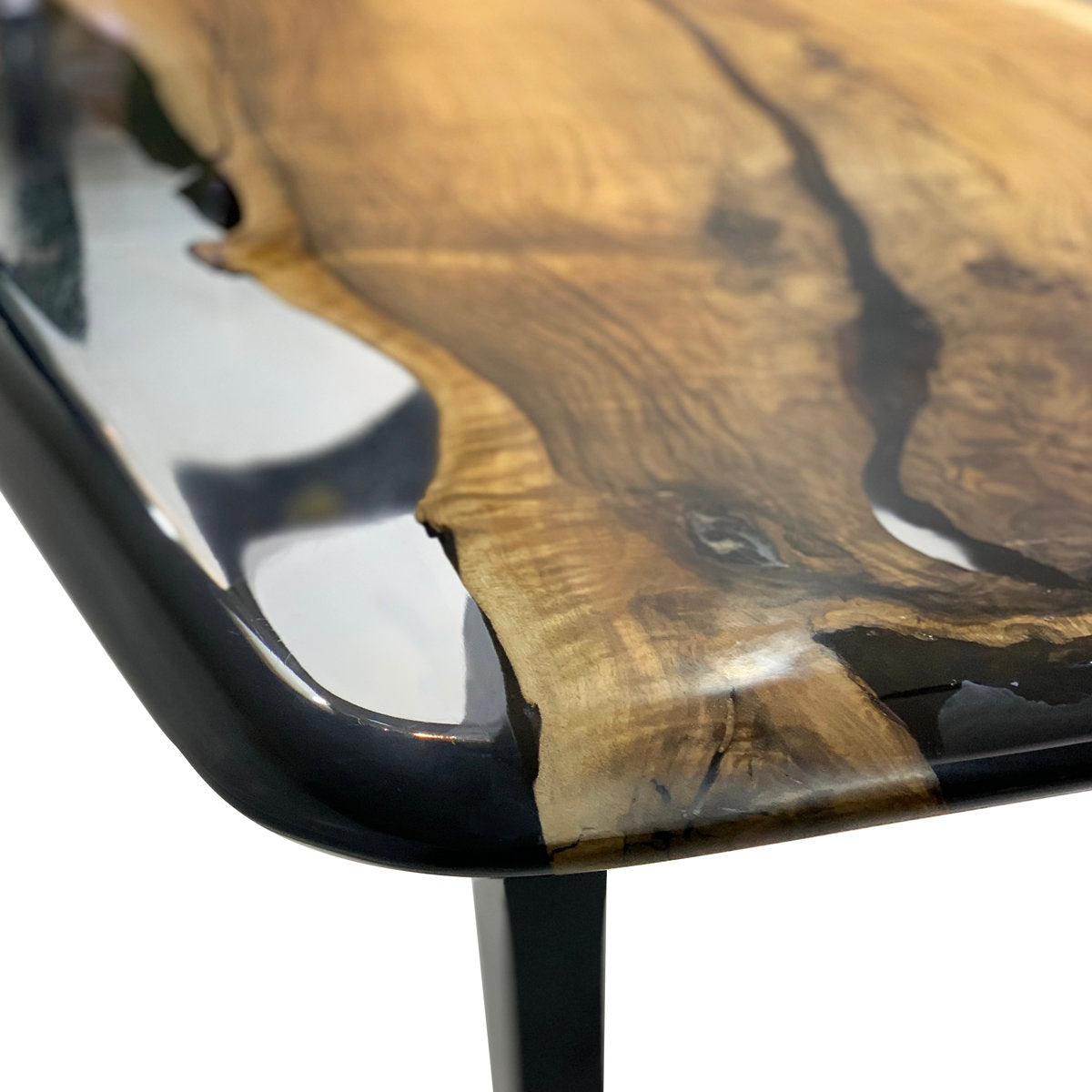 Carna Walnut Wood Dining Table