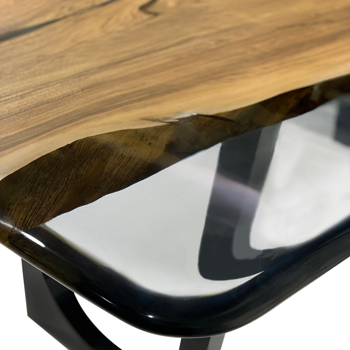 Carna Walnut Wood Dining Table