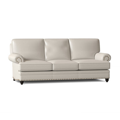 Bradington Young Carrado 875 Genuine Leather Rolled Arm Sofa