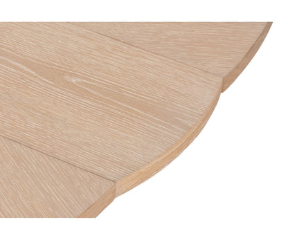 Casual Round Solid Oak Dining Table