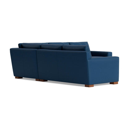 Benchmade Modern Catalina Leather Corner Sectional 95 X 95