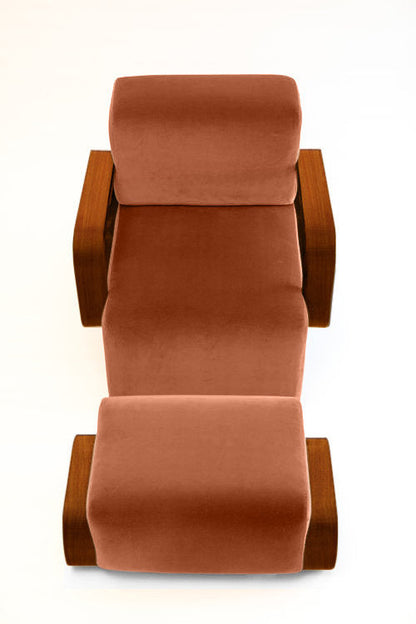 Cayenne Lounge Chair with Ottoman