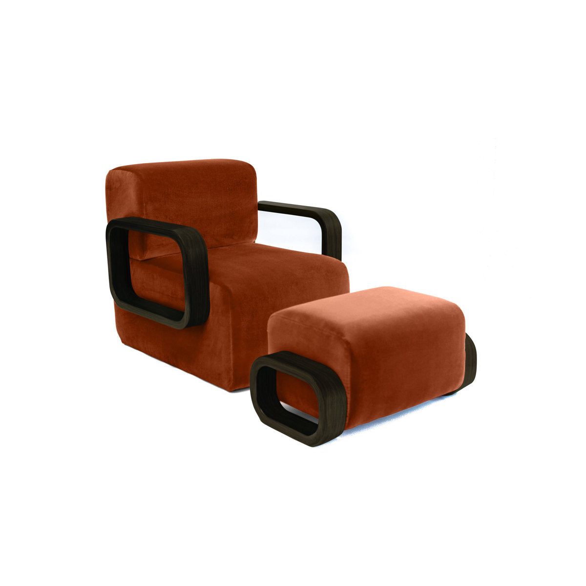 Cayenne Lounge Chair with Ottoman