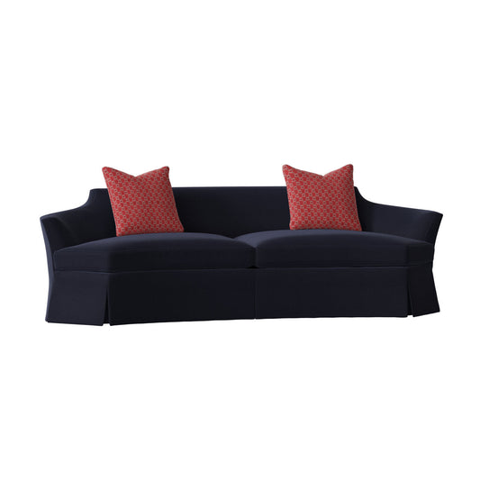 Ambella Cee Zee 91 Flared Arm Curved Sofa