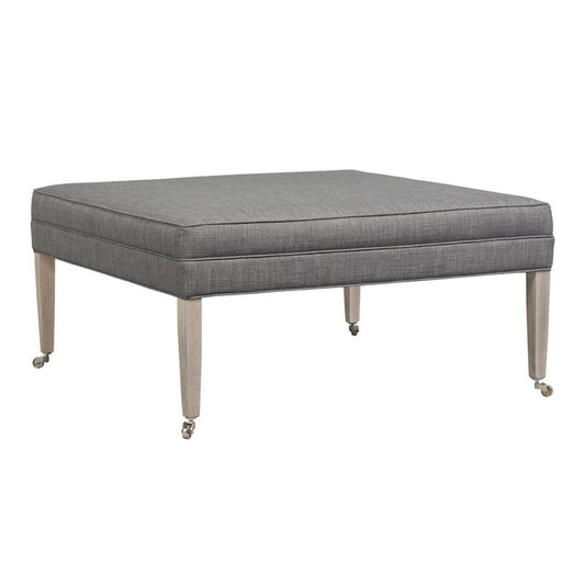 Duralee Celeste 40 Square Cocktail Ottoman