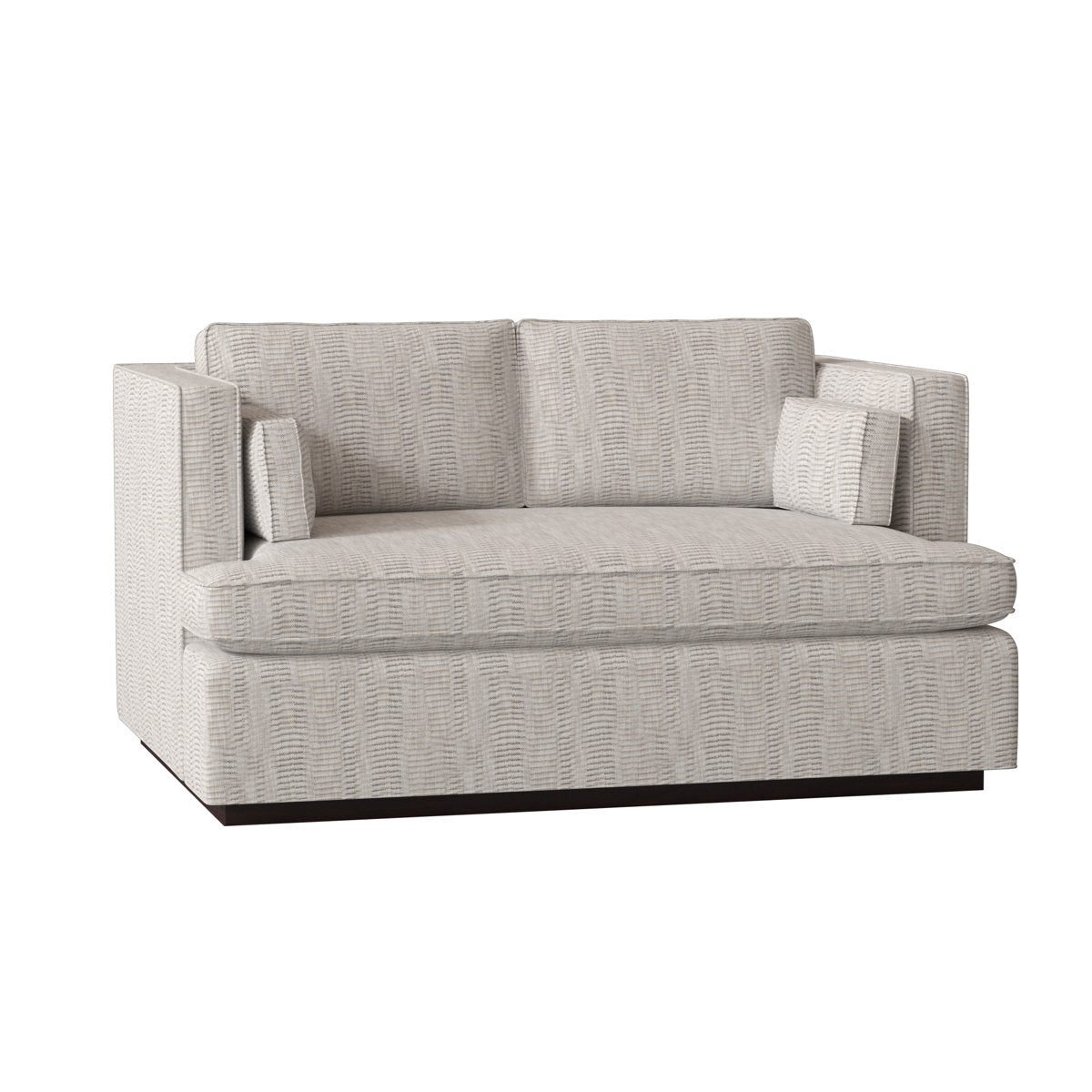 Duralee Central Park 59 Square Arm Loveseat