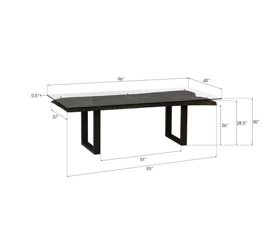 Phillips Collection Chainsaw Dining Table