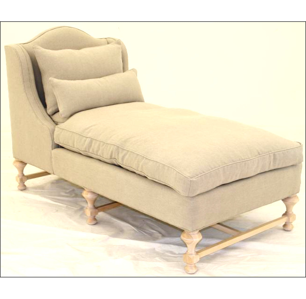 Old Hickory Tannery Chaise Lounge