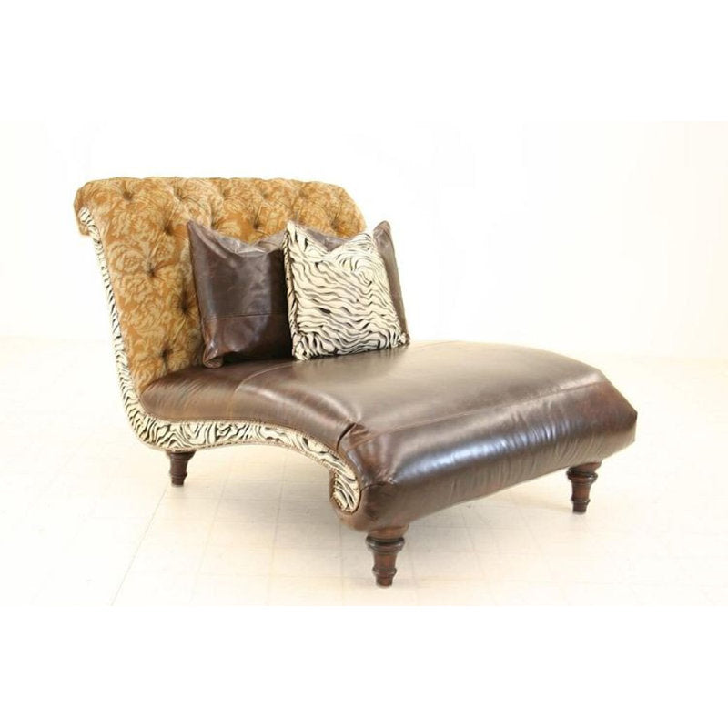 Old Hickory Tannery Large Chaise Lounge