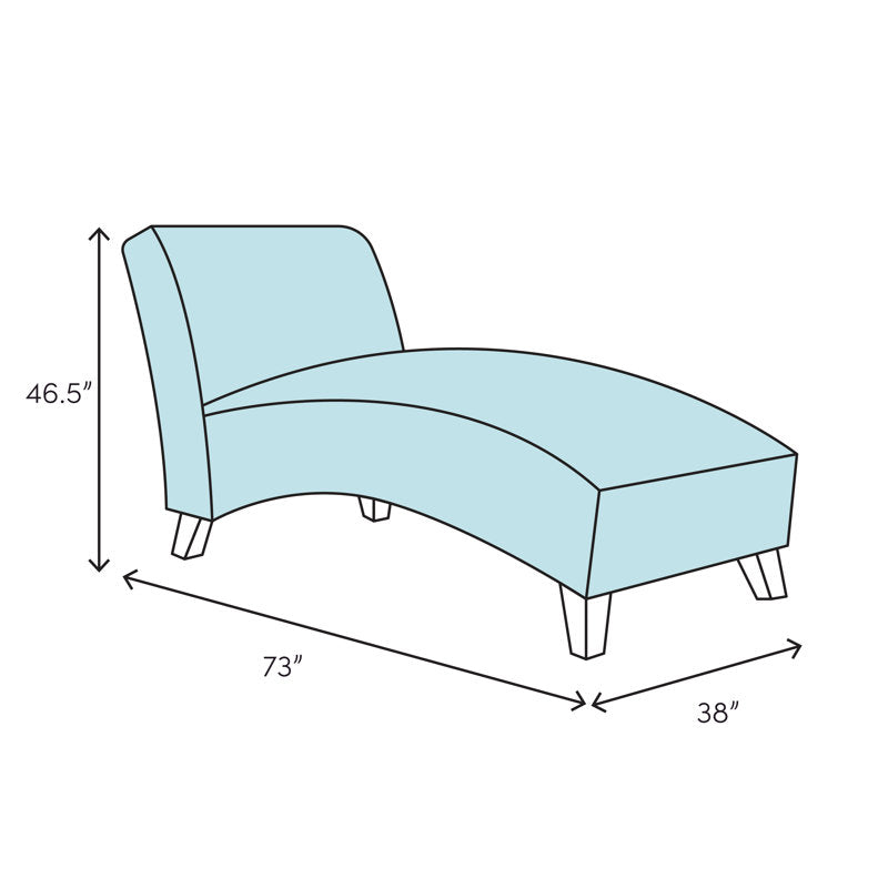 Old Hickory Tannery Single Chaise Lounge