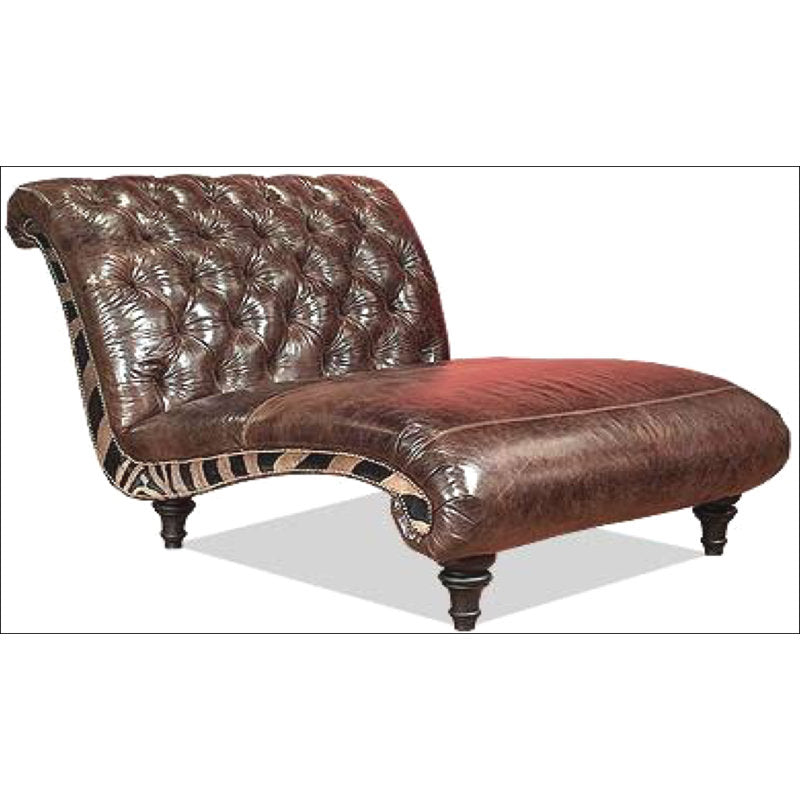 Old Hickory Tannery Large Chaise Lounge