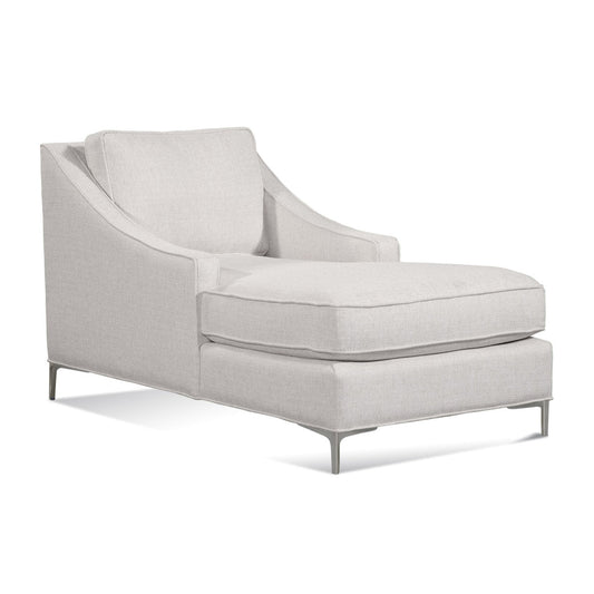 Chaise Lounge With Metal Legs