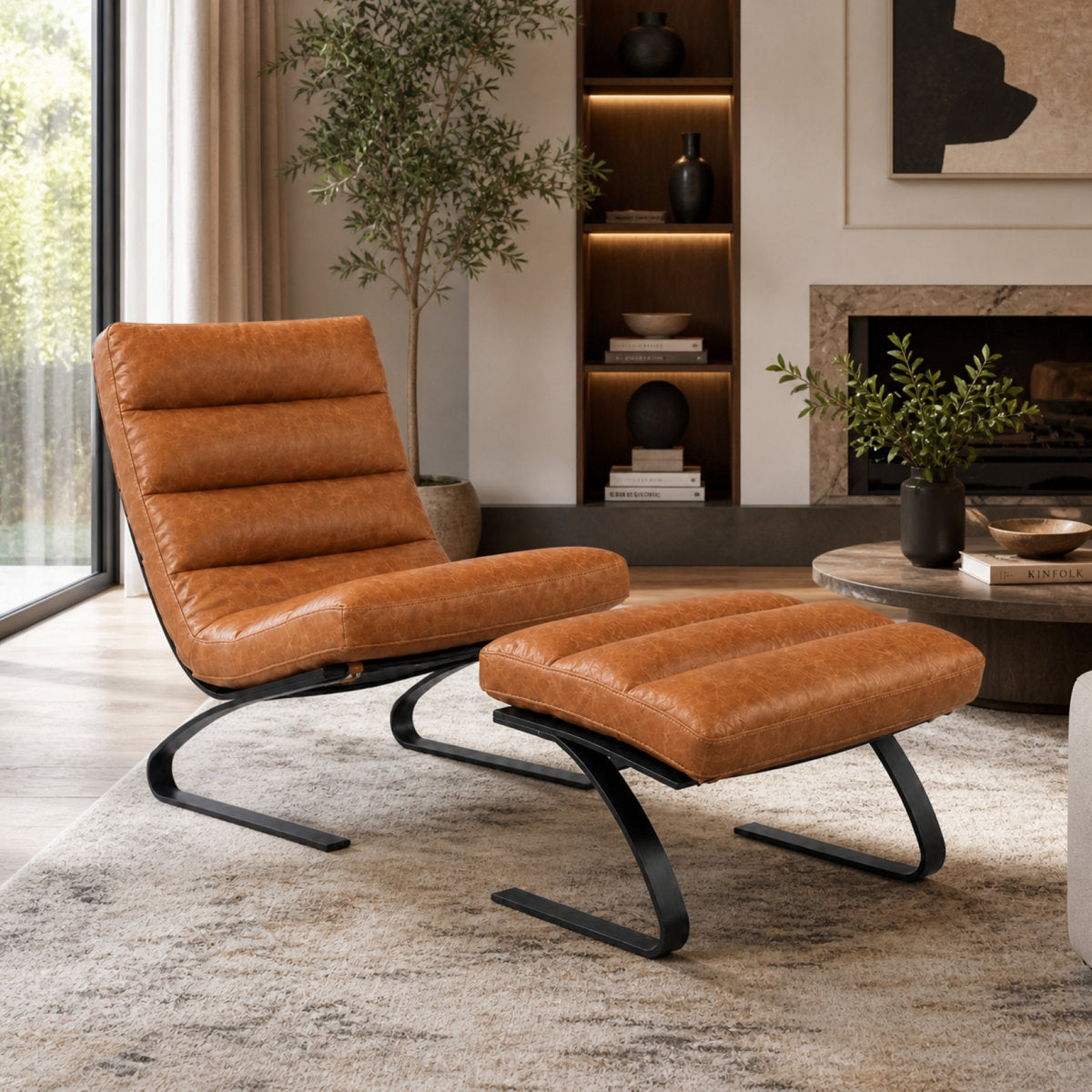 Zentique Lavello Chair And Stool Set