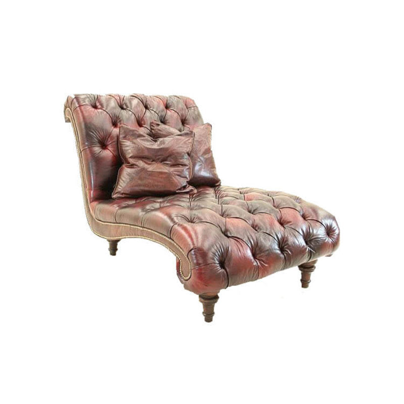 Old Hickory Tannery Tufted Chaise Lounge