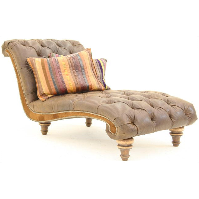 Old Hickory Tannery Single Chaise Lounge