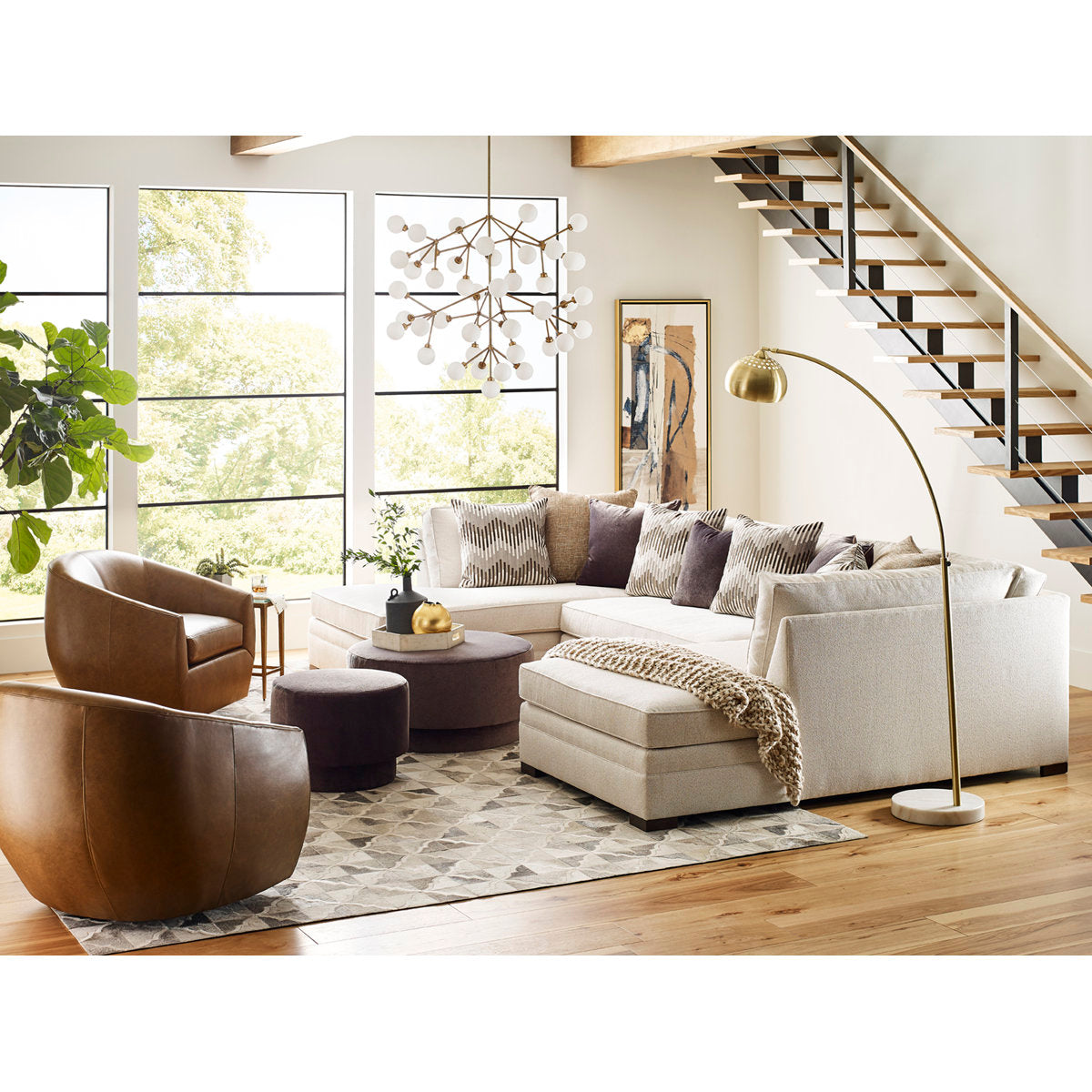 Huntington House Harmony 3 Piece Sectional