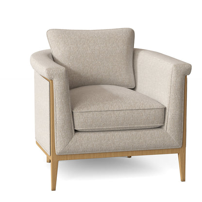 Chalice Barrel Chair Chair with Ottoman