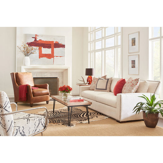 Massoud Furniture Charles Short Sofa